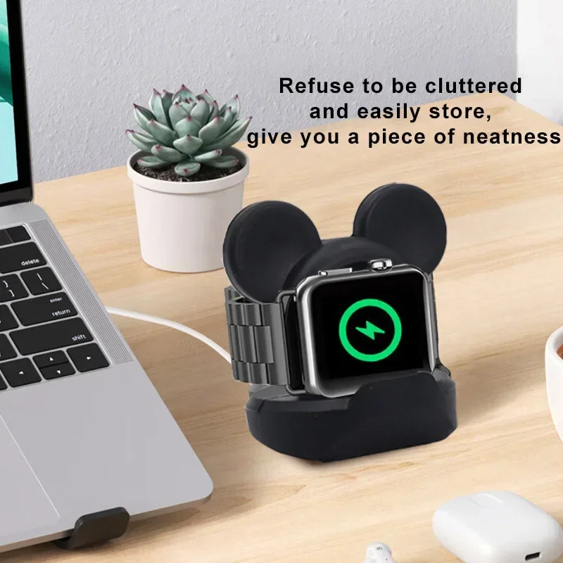 Suitable For Apple Watch Bracket Apple Watch Charging BaseS1-S9Generation Universal Desktop Charging Bracket Watch 7 6 5 4 3 Se