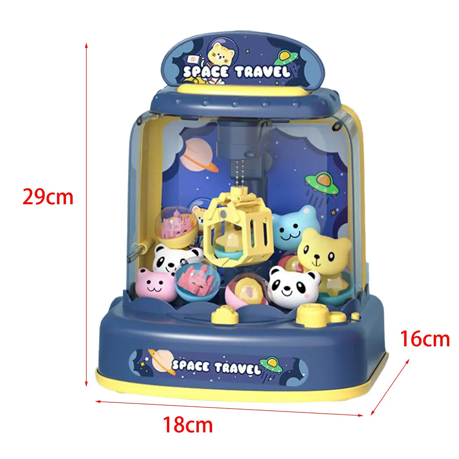 Novelty Kids Small Claw Machine Arcade Claw Game Indoor Toy Electronic Small