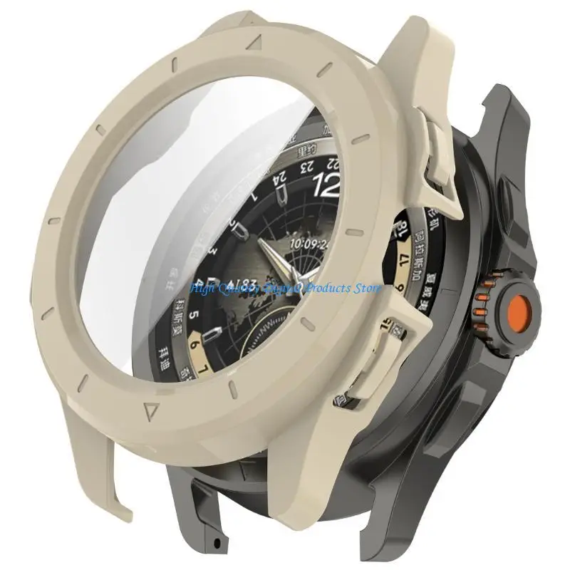 U2JE Watch Shell Protector Guard Cover Glass Case Fit for Watch Sport Screen Frame