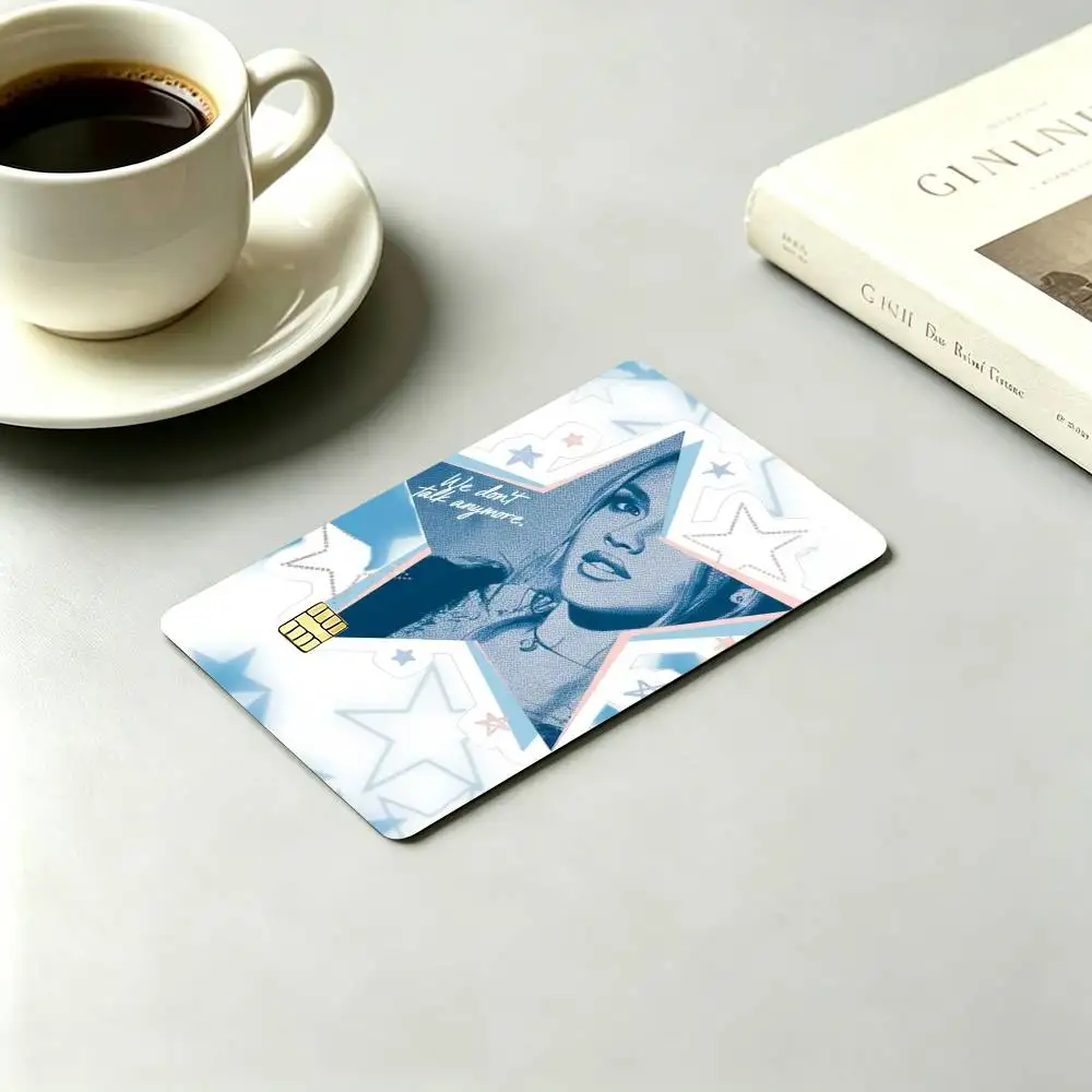 F-Freya Skye Pop Singer  Credit Card HD Stickers Game Card Decal Small Chip Waterproof Sticker Gift