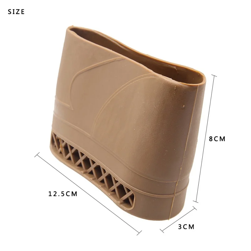 Hunting Firing Cushion Rubber Buffer Sleeve Non-slip Cushion Recoil Pad Shotgun Shooting Extension image 3