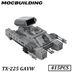 TX-225 GAVh Tank Model MOC Building Blocks Display Construction Toys Birthday Gift Present