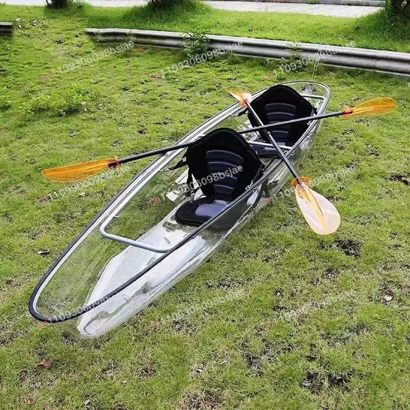 large size kayaks, labor-saving canoes, water transparent boats