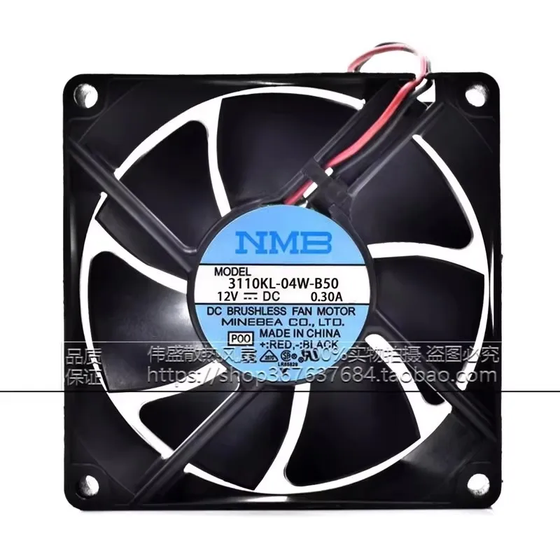 

Оригинальный вентилятор охлаждения 3110KL-04W-B50/B59 80*80*25 мм, 12В, 0.30А, 8 см, с двойным шарикоподшипником, для преобразователей частоты.