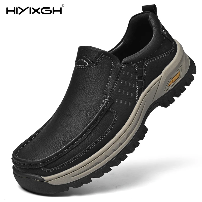 Men's Trendy Casual Shoes Fashionable Wide Toe Appearance Breathable Lining Flexible Sole All Match Lightweight Daily Sneakers