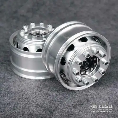 

LESU 1/14 RC Parts Front Metal Wheel Hub For Tamiyaya Axles DIY Tractor Truck Model Toy Accessories TH16385