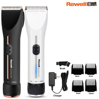 Rewell F35 Professional Hair Clipper for Men Electric Ceramic Titanium Blade Hair Trimmer Barber Salon Cutting Shaving Machine