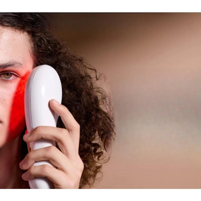for Lumaglow LED Red Light Therapy Device Home Facial Soothing Tool Skin Rejuvenation Anti Aging Wrinkle Removal Beauty