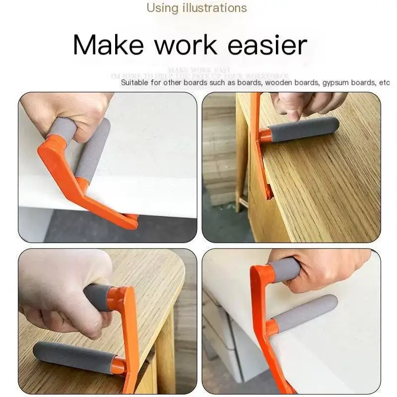Heavy Duty Carry Clamp For Panel Portable Lightweight Gypsum Board Carrying Tool Panel Carrier Plier Plasterboard Load Lifter