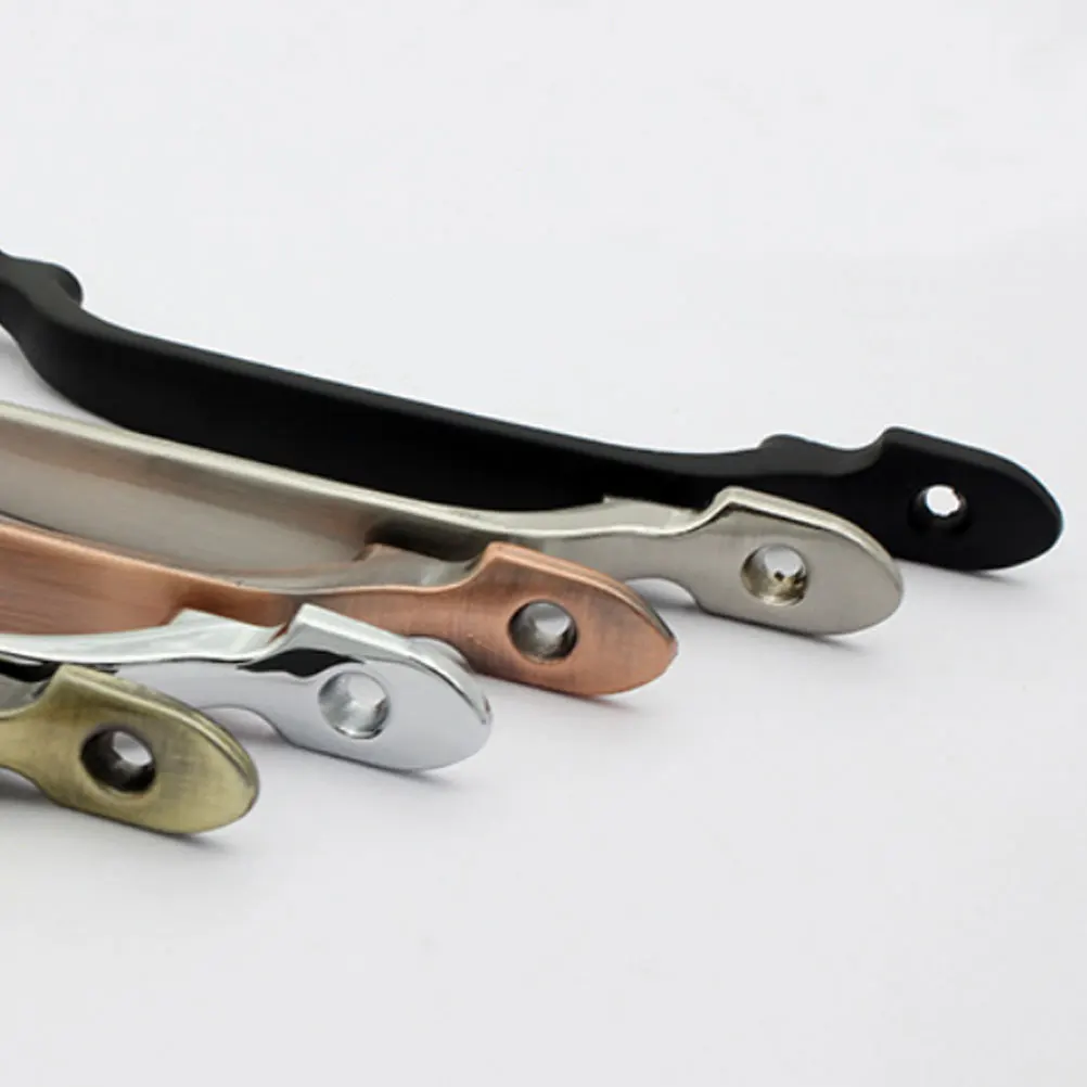 

Zinc Alloy H les 2 Sets Wardrobe Dresser Door Knobs Cabinet Grab Bars Home Supplies Durable Furniture Hardware