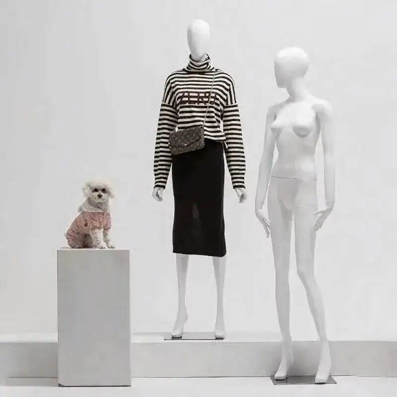 

Korean Matte Female Full-Body Mannequin for Clothing Display Clothing Store Window Wedding Dress Mannequin Stand Model Rack ZR