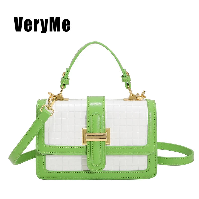 Veryme 2022 Luxe Ontwerp Dames Messenger Pack Fashion Brand Schouder Crossbody Damestassen Klassieke Vrouwelijke Handtas En Portemonnees