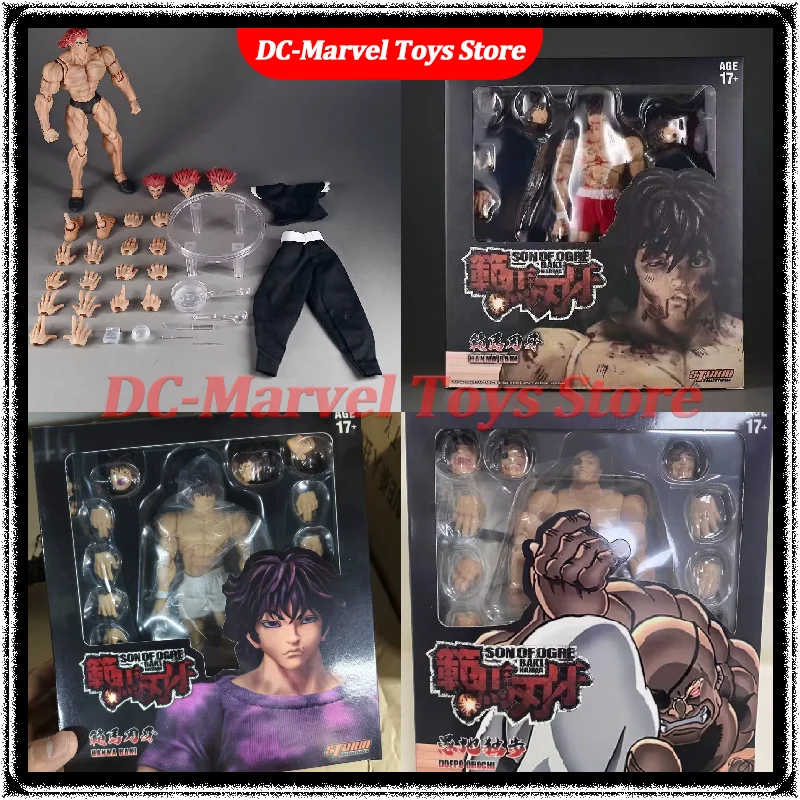 En Stock 1/10 Ko Storm Toys Demon Back Baki Hanma Doppo Orochi Figura de Acción Anime Kibk05 Juguetes Coleccionables Regalos
