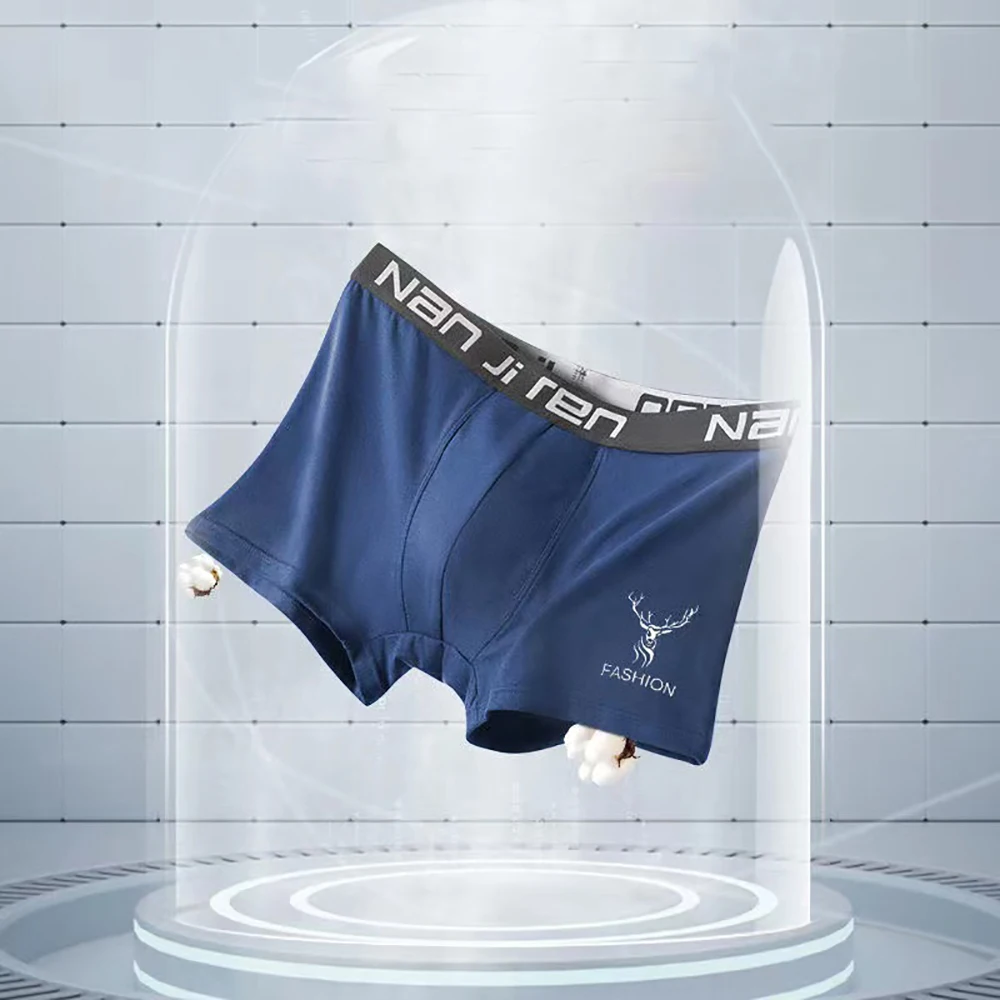 Boxer horts uomo Boxer intimo maschile mutandine uomo cotone morbido Boxer corto uomo traspirante confortevole Boxer mutande L-4XL