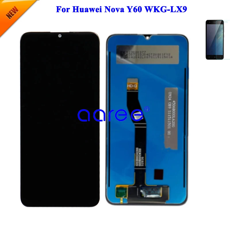 Tested LCD Display For Huawei Nova Y60 LCD For Nova Y60 WKG-LX9 Display LCD Screen Touch Digitizer Assembly