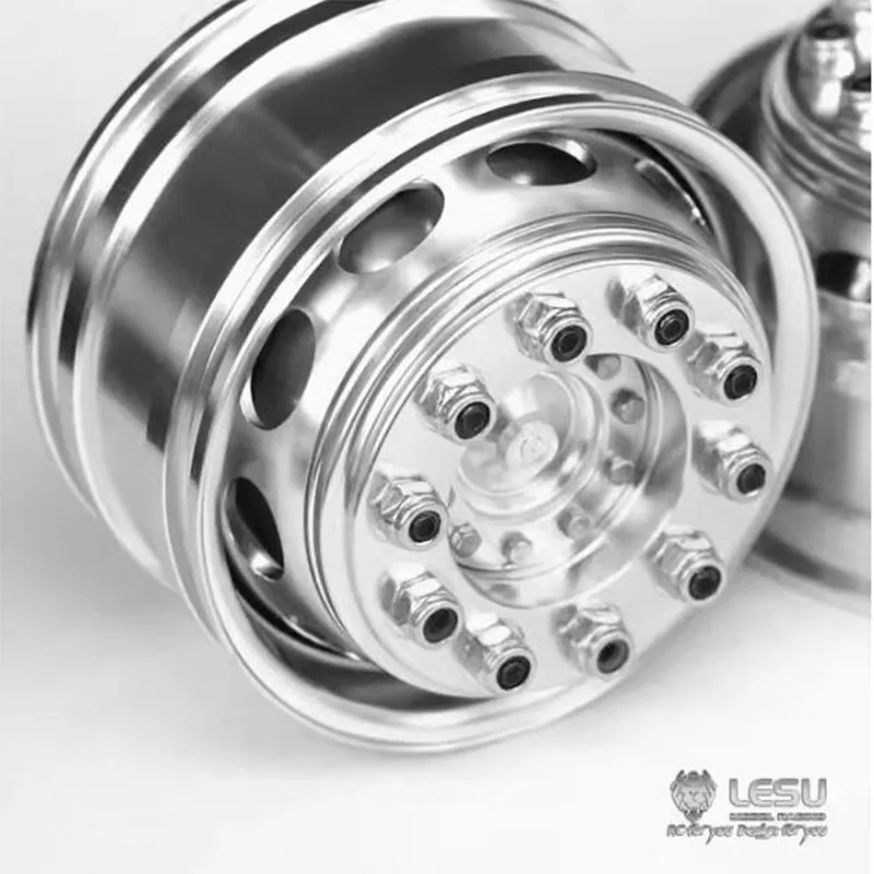 

LESU Parts Wheelhub Bearing Brake Drum Metal for Toucan 1/14 RC Car Remote Control Truck Part Accessories Toys Adult