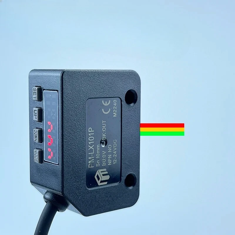 LX101 Color Sensor Color Recognition Mark TrackingDigital Mark Sensor Optical sensor, photoelectric sensor
