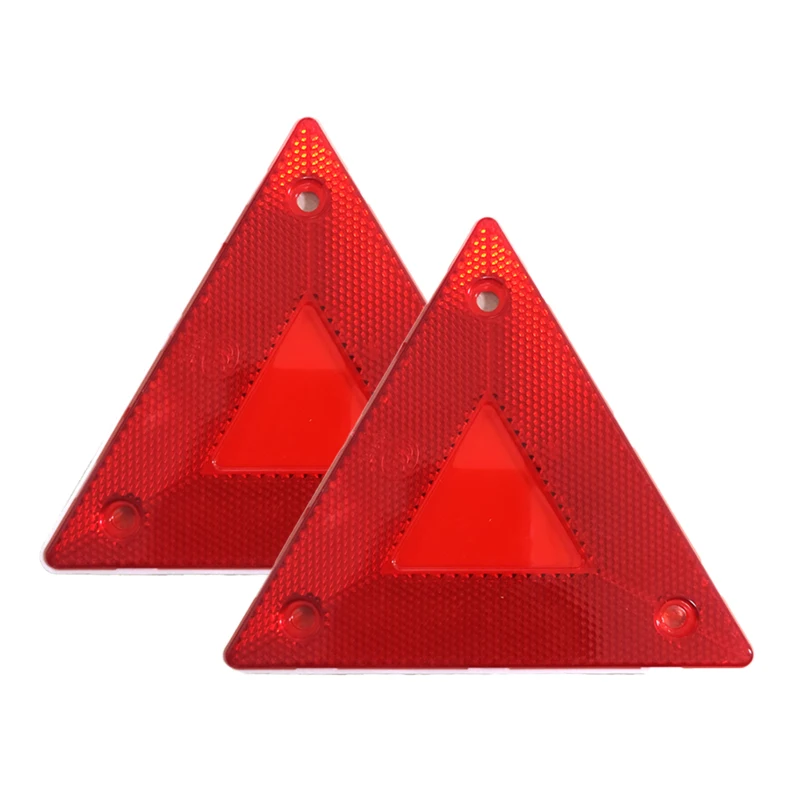 1 pcs Universal Reflective Stickers for Vehicles Car Truck Speedboat Safety Reflector Decals in Multiple Colors Plastic Material