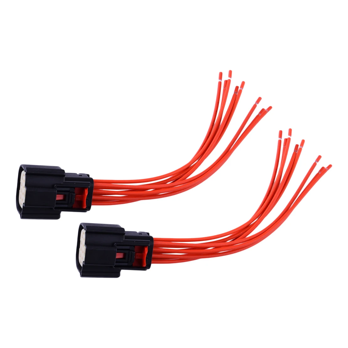 

2Pcs Xenon LED HID Headlight Connector Pigtail Head Lamp Plug 8-way fit for Chevrolet Silverado 2016 2017 2018