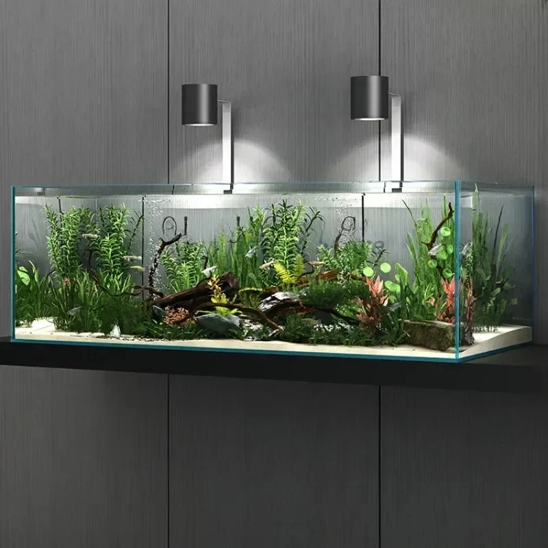 Big Terrarium Aquariums Fish Tank Living Room Home Landscaping Vivarium Aquariums Fish Tank Turtle Bowl Peceras Products