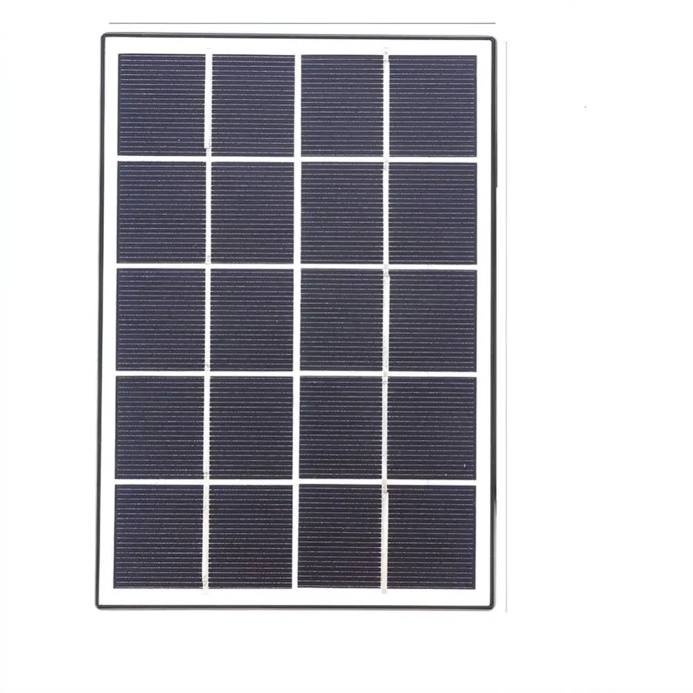 3W 5V Solar Panel System For For Yiliangguang Outdoor Landscape Fountain Pump Surveillance Camera Green Energy Supply Tool
