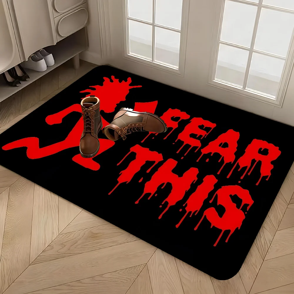 J-Juggalo Icp الفرقة الكلمة حصيرة INS نمط لينة غرفة نوم الطابق منزل غرفة الغسيل حصيرة المضادة للانزلاق منطقة السرير السجاد #2