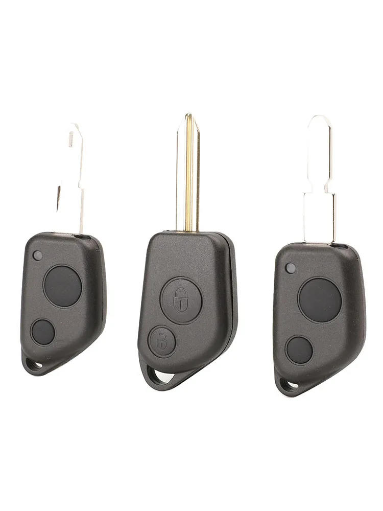 Jingyuqin Remote Entry Key Fob Cover Case Shell For Citroen Elysee Picasso Saxo Xsara Berlingo Key Replacement Car Styling 2B
