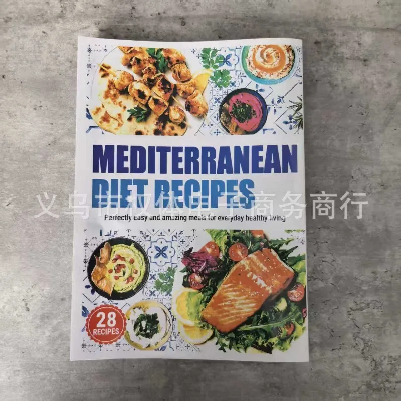 Mediterranean Diet Recipe Chart Complete Food List Healthy Eating Guide Book