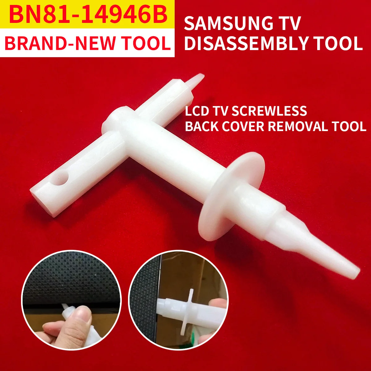 

BN81-14946B TV Monitor Opening jig /Tool New OEM ASSEMBLY MISC P-JIG-2017 no-screw rear back covers Dismantling tools BN81-12946