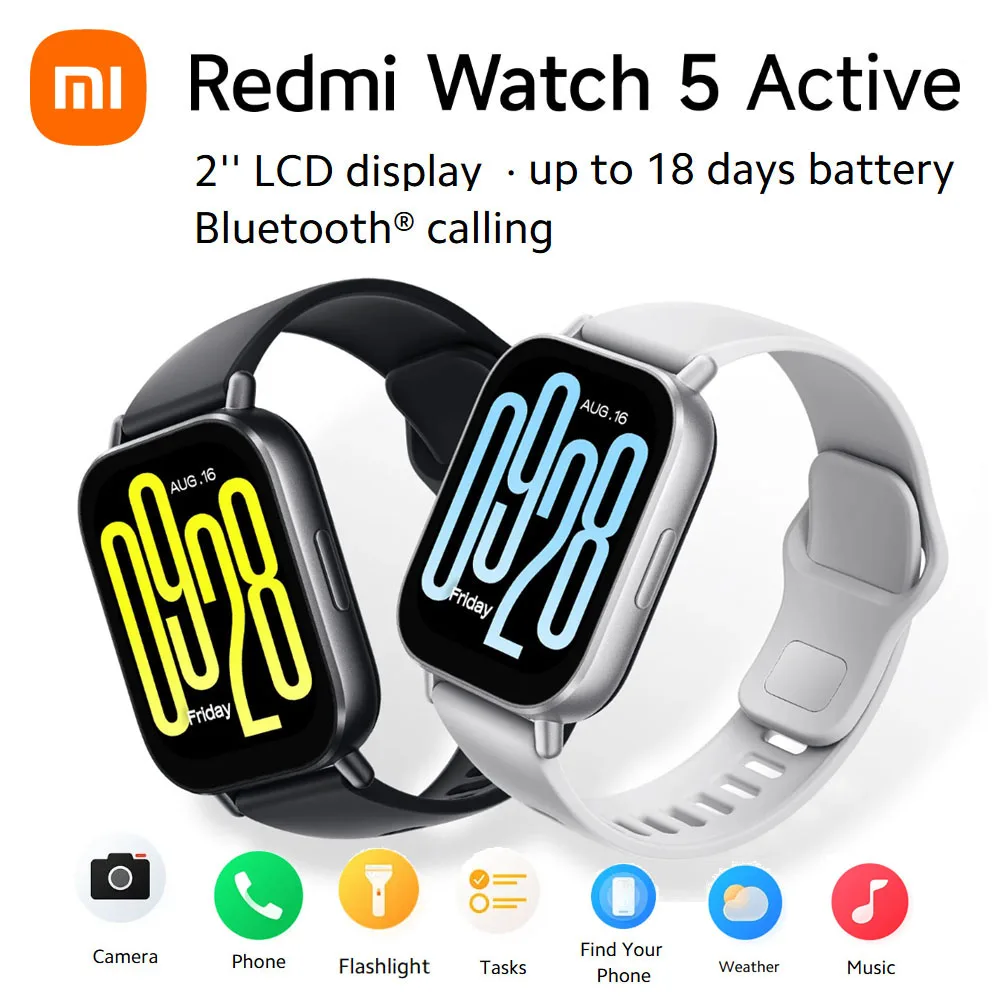 Глобальная версия Xiaomi Redmi Watch 5 Active 2 Глобальная версия Xiaomi Redmi Watch 5 Active 2