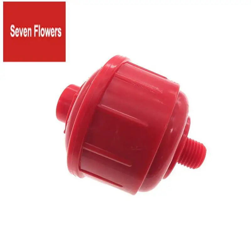 

10 Piece Spray Tool Filter 58X68mm Mini Air-Water Filter Red Waterproof Plastic Filter Ball High-Flow Tool Filter