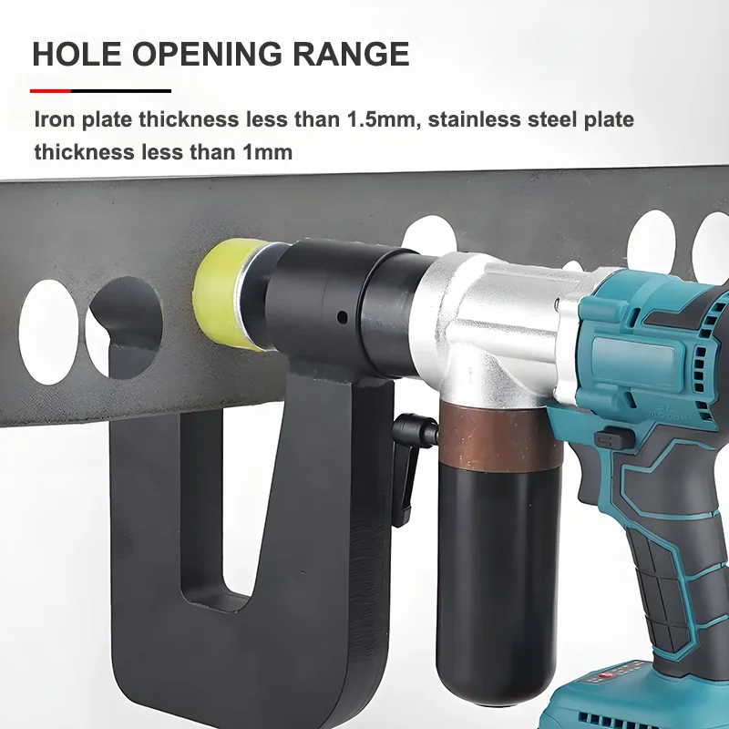 MZS-32B Electric Hydraulic Bridge Hole Opener Rechargeable Lithium Battery Tool C-Shape Steel Girder for Punching Hydraulic Tool