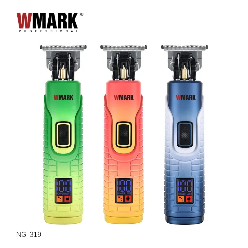 

2024 New WMARK NG-319 Rechargeable Carving Shears Hair Clipper Carving Shears Oil Head Electric Clippers.