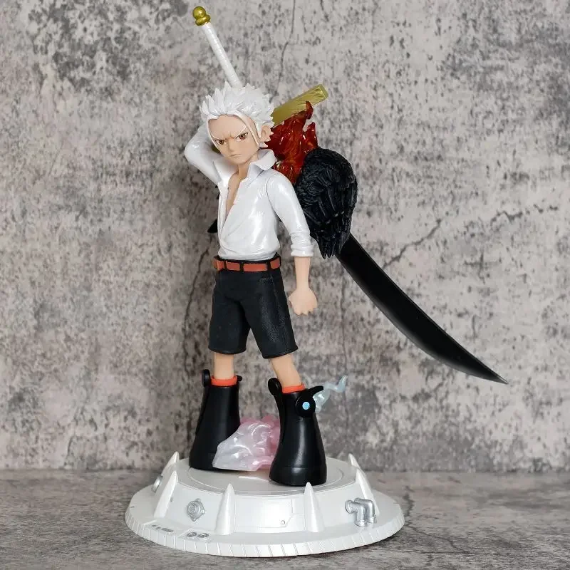 29.5CM ONE PIECE S-Eagle Dracule Mihawk Action Figure Anime PVC Model Desktop Ornaments Decoration Manga Dolls Gifts Boys Toys