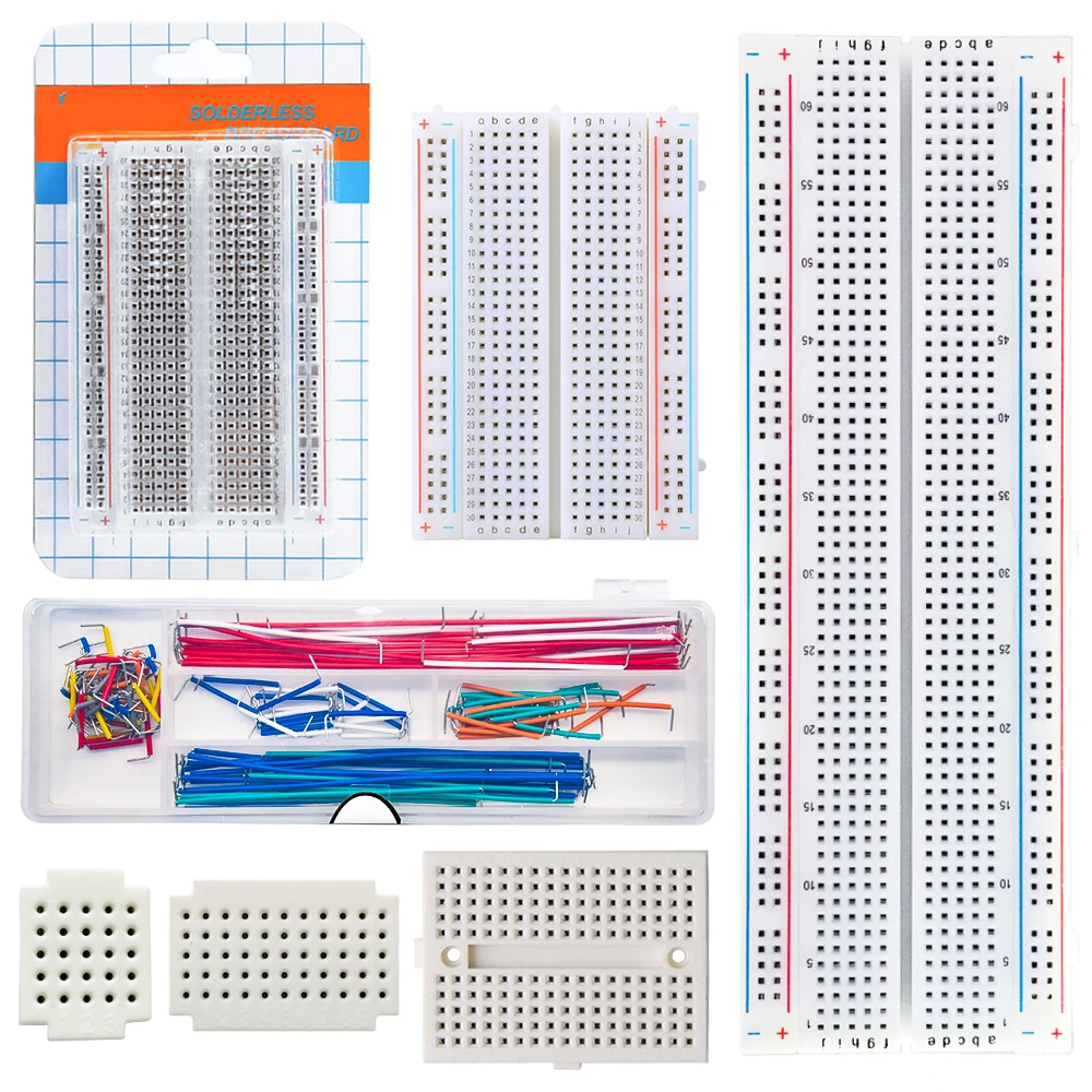 Keyestudio Breadboard MB102 830/400/SYB-170/ZY-55/ZY-25 Holes PCB Breadboard&Jump line Universal Test For Arduino DIY Projects