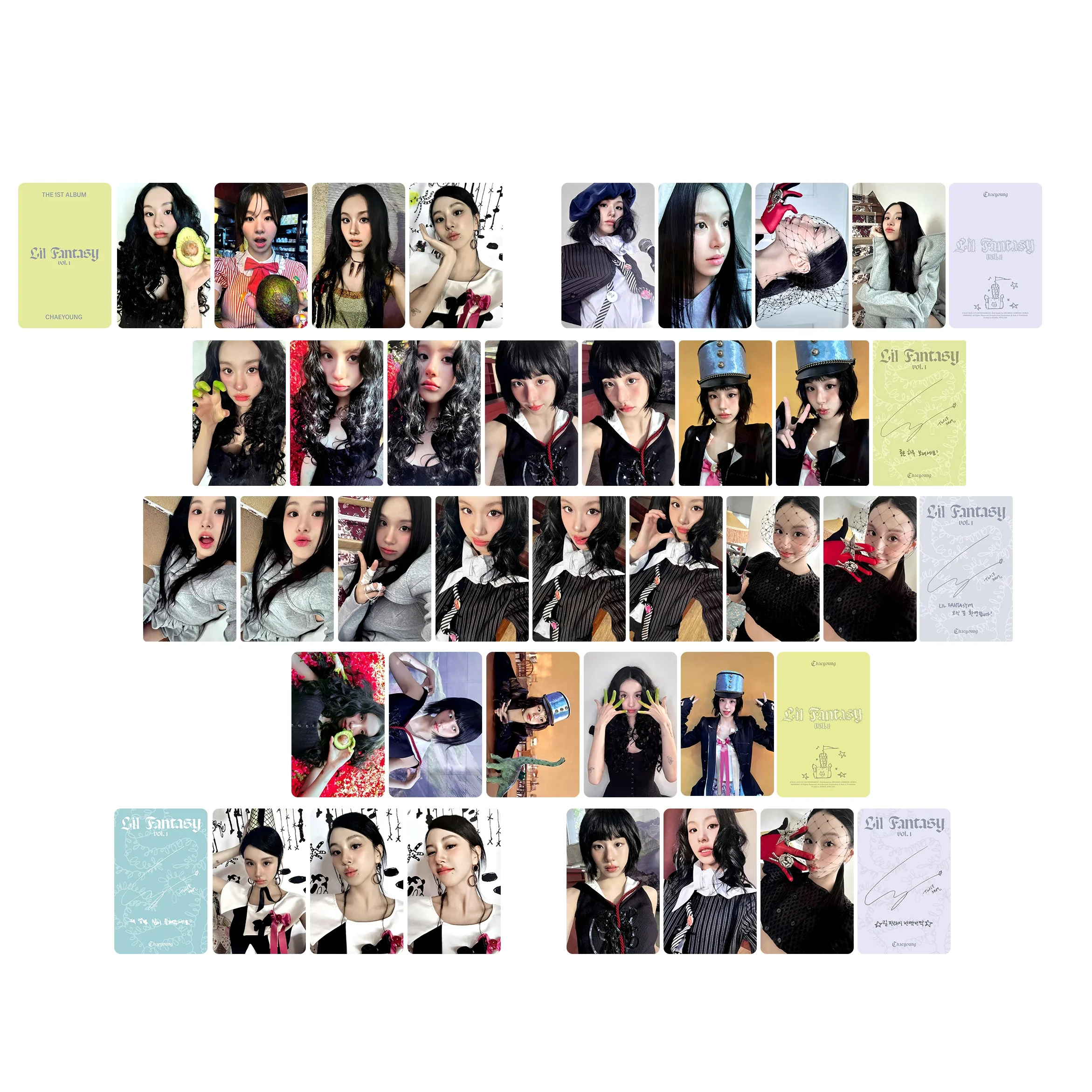 High Quality Lomo Cards KPOP Album Series Collectible Photo Cards Popular KPOP Fan Merchandise Supplies