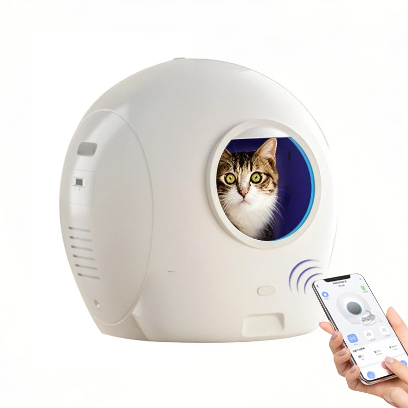 New Design Upgraded 2nd Generation Extra Large Automatic Cat Toilet Box App Control Intelligent Smart Self Cleaning li tter box