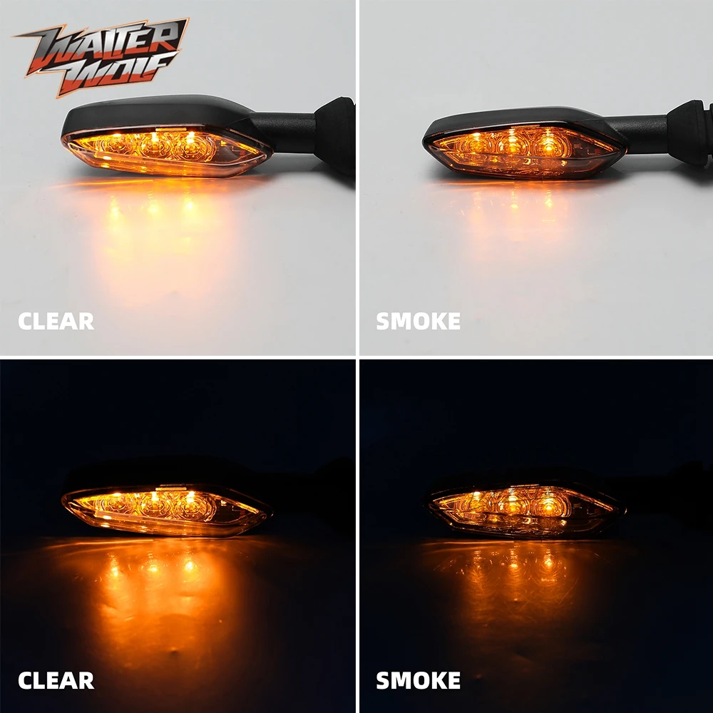 Motorcycle Rear Turn Signal Light For DUCATI Hypermotard Multistrada 950 1200S V4s V2s 1260s X Diavel/S Indicator LED Lamp