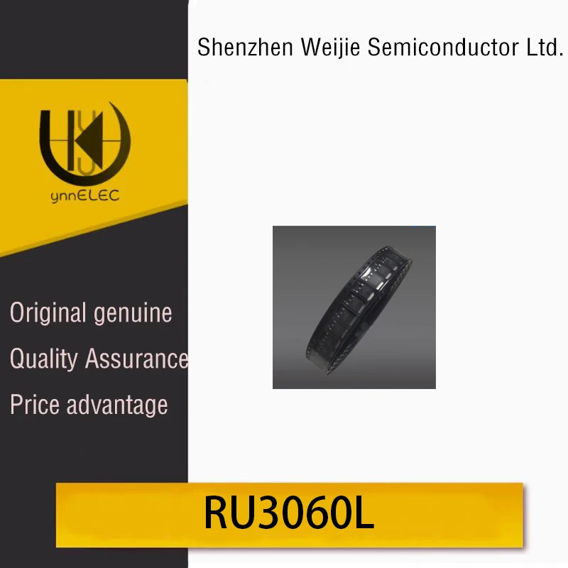 RU3060L nuevo Original Canal N 30V 53A TO-252 paquete MOSFET Chip pantalla de seda