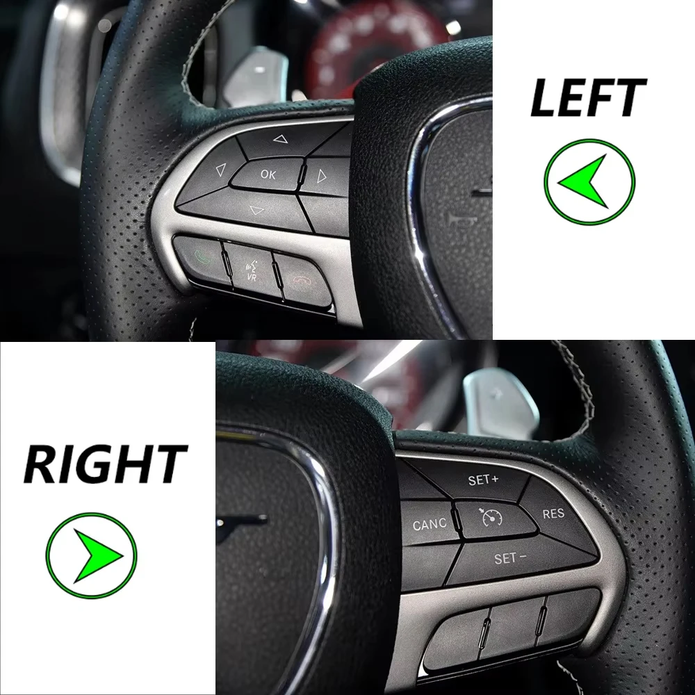 Multifunction Steering Wheel Audio Switch For Dodge Challenger Charger 2016-2018 For Jeep Cherokee 2016-2019 Auto Spare Parts