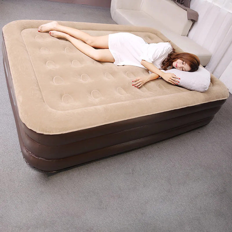 Inflatable mattress  folding single double floor mattress Air mattress bed Automatic camping Moisture-proof sleeping mat Indoor