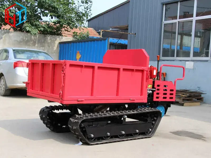 Mini Borracha Rastreado Crawler Dumper, Preço