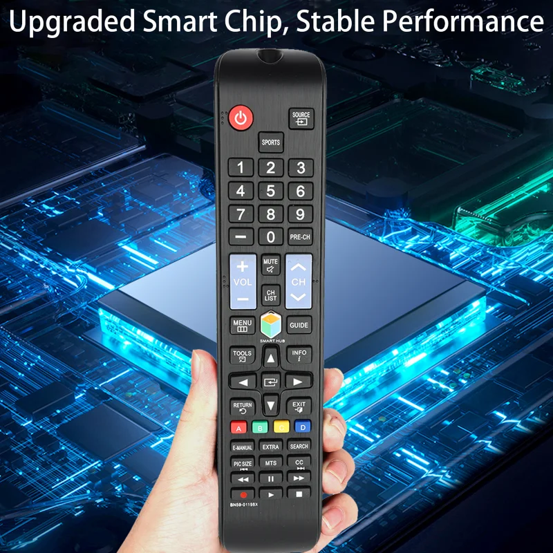 Control Remoto BN59-01198X Compatible con Televisores Samsung Smart HDTV UN40J5200 UN40J6200 UN40J6300 UN43J5200 UN48J5200 UN50J5200 UN5