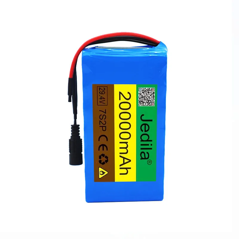 100% High Capacity 7s2p 24V 20Ah 18650 Battery Li-ion Battery Pack 29.4v 20000mah Electric Bicycle Moped /Li-ion Battery+Charger