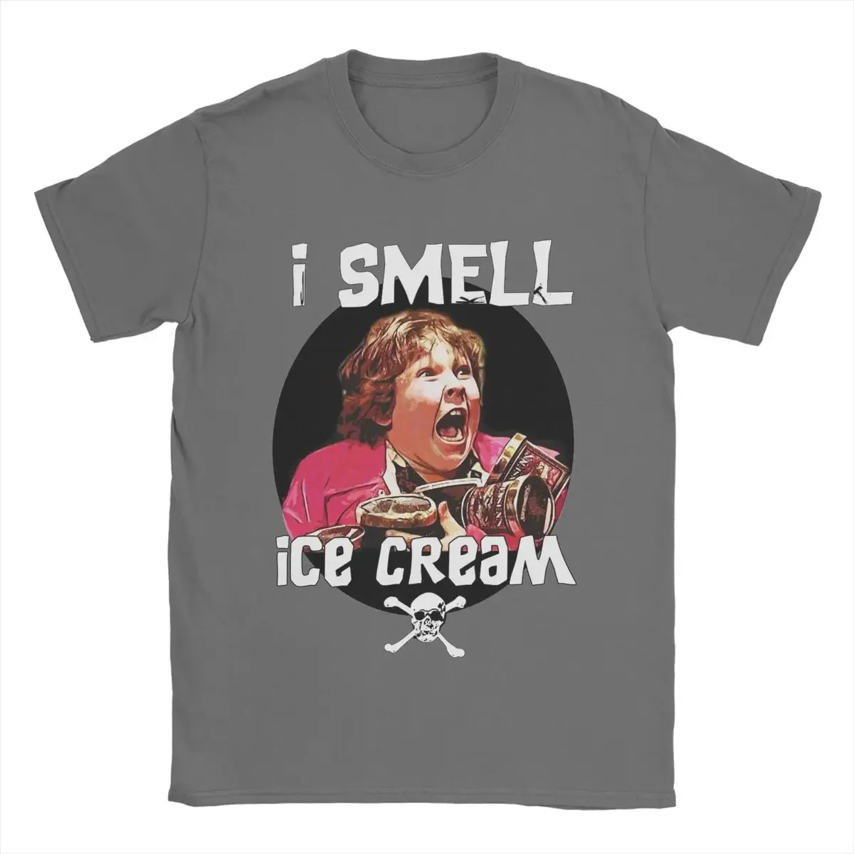 أنا رائحة الآيس كريم قطعة Goonies الرجال تي شيرت الإبداعية تي شيرت قصير الأكمام طاقم الرقبة تي شيرت القطن الخالص 4XL بلايز