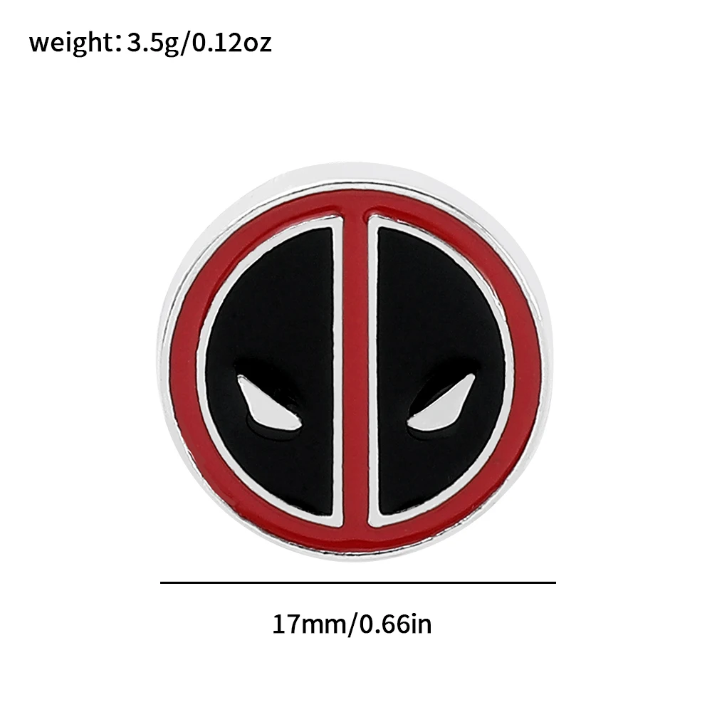 Deadpool Anime-Merchandise Gürtelbrosche, Retro Casual Gürtel-Anstecknadeln – Detail 1