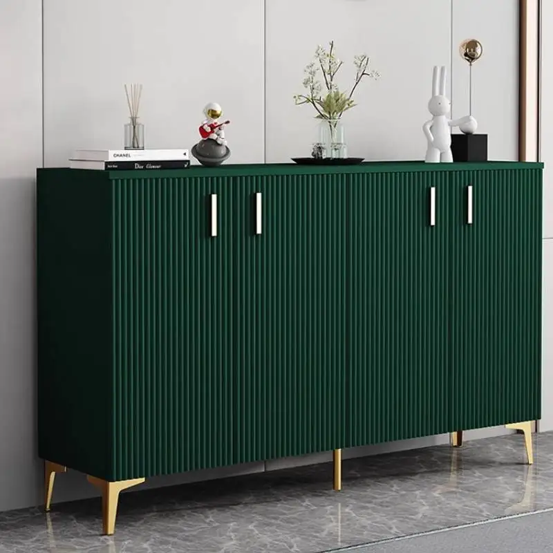 تصميم خزانة خذاء مغلقة مقاومة للغبار على الطراز الإيطالي فاخرة وضيقة لغرفة المعيشة خزانة خذاء نحيفة Szafka Na Buty أثاث منزلي