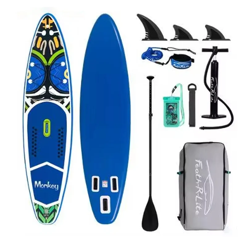 Funwater 350*84*15cm SUP (Stand-Up Paddleboard) Aufblasbares Board mit Zubehör, Maximale Tragfähigkeit 150 kg (330 lbs)