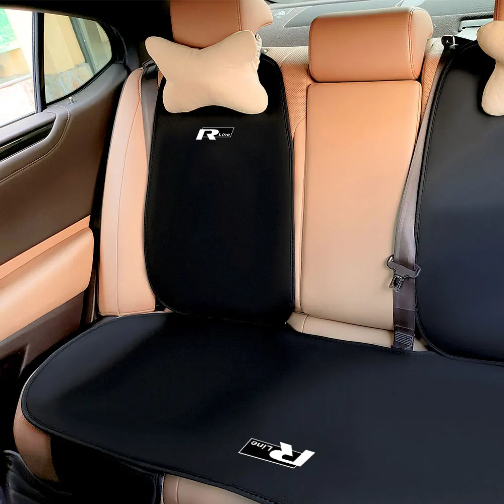 Car Front Seat Protector Cushion Auto Chair Protect Cover for Volkswagen VW GTI Golf 6 Polo Tiguan Passat Sagitar Rline Tharu CC