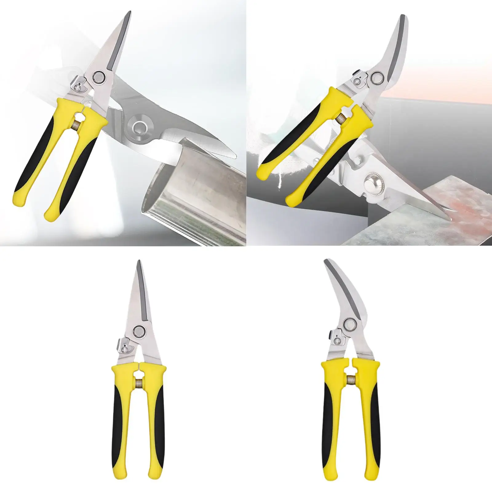 Industrial Grade Scissors Heavy Duty Ergonomic Handle Garden Pruning Shears for